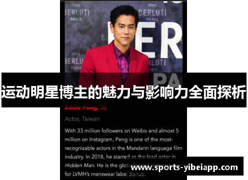 运动明星博主的魅力与影响力全面探析
